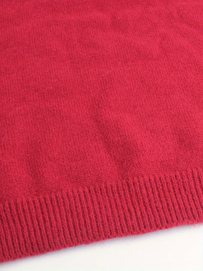 Women's Ribbed Sweater with Striped Cuffs — Sizes S to XL 23