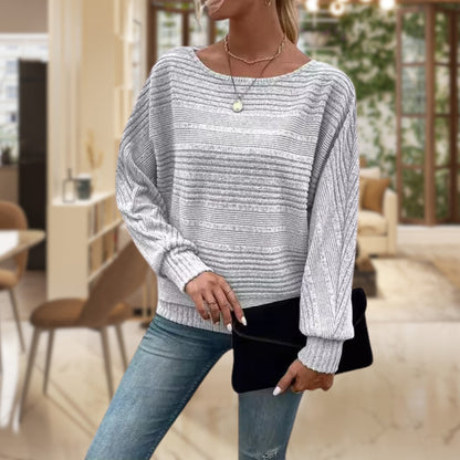 Abigail Textured Women's Knit Jumper — Soft & Stylish 4