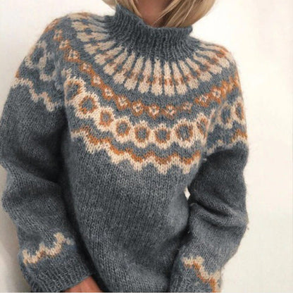Women's Knit Winter Sweater – Wool & Cashmere, Warm & Soft 2