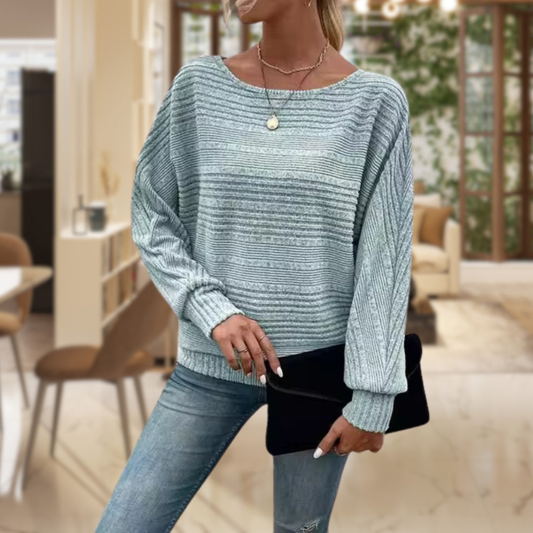 Abigail Textured Women's Knit Jumper — Soft & Stylish 1