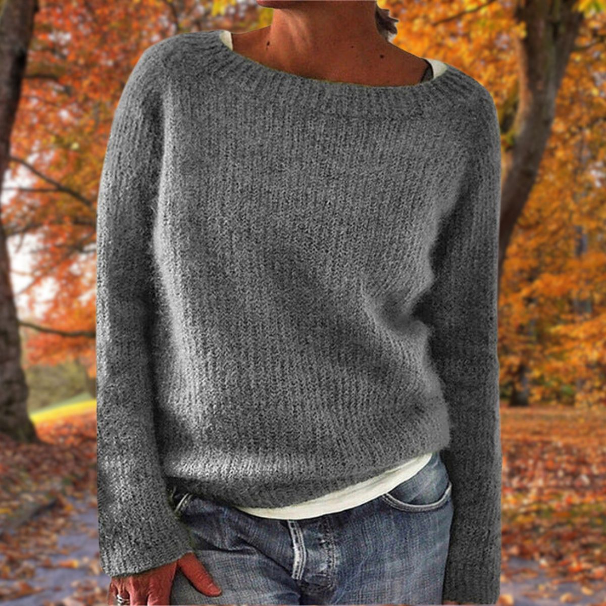 Women's Merino Wool Sweater — Classic Warm Knitwear 4