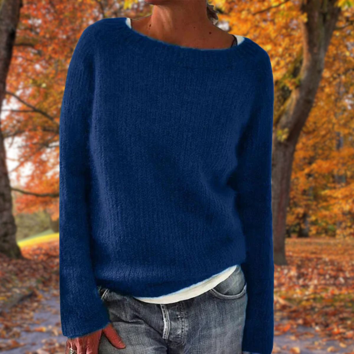 Women's Merino Wool Sweater — Classic Warm Knitwear 3