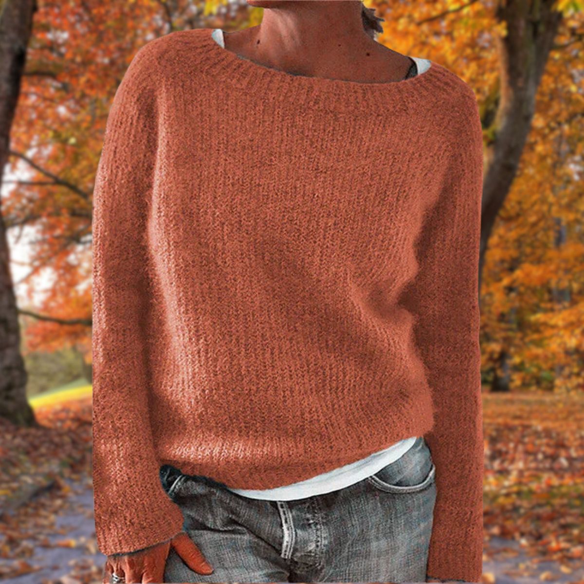 Women's Merino Wool Sweater — Classic Warm Knitwear 6