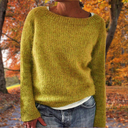 Women's Merino Wool Sweater — Classic Warm Knitwear 1