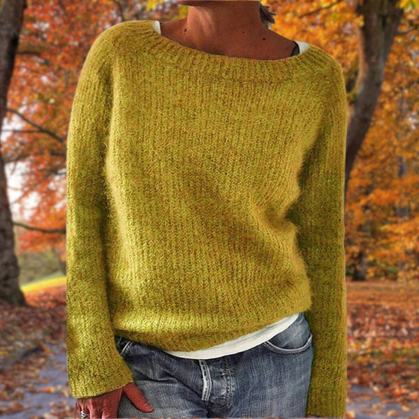 Women's Merino Wool Sweater — Classic Warm Knitwear 1