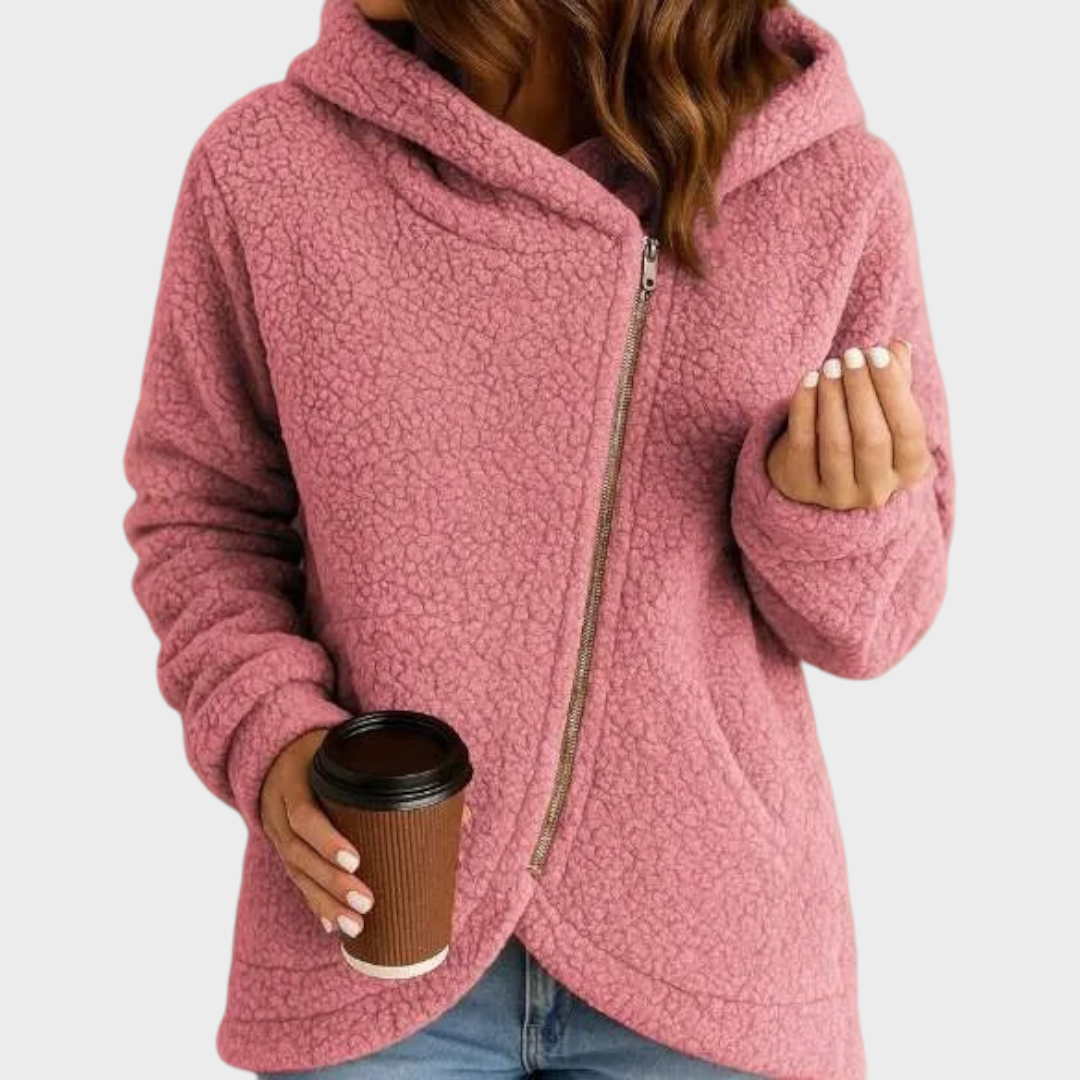 Women's Oversize Wool Sweatshirt — Long Sleeve Casual Top 3