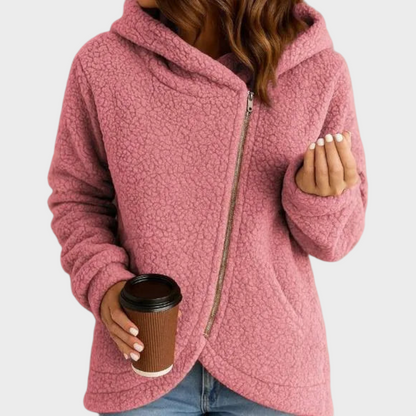 Women's Oversize Wool Sweatshirt — Long Sleeve Casual Top 3