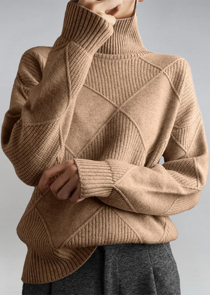 Women's Soft Turtleneck Sweater Relaxed Fit XS–3XL 2
