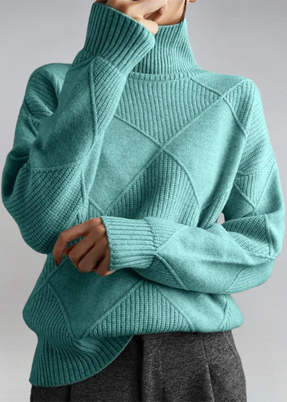 Women's Soft Turtleneck Sweater Relaxed Fit XS–3XL 10