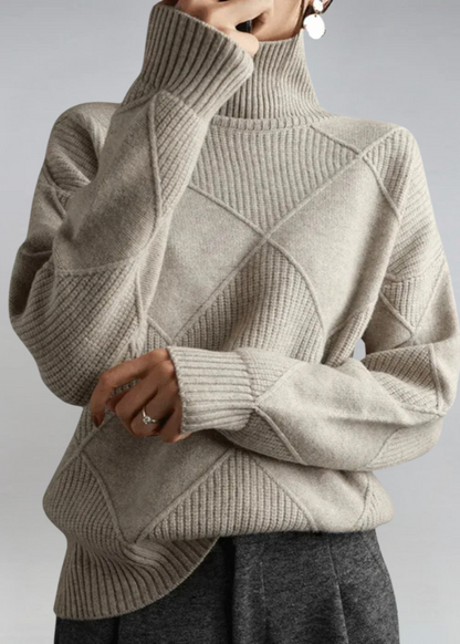 Women's Soft Turtleneck Sweater Relaxed Fit XS–3XL 4