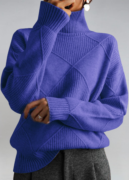 Women's Soft Turtleneck Sweater Relaxed Fit XS–3XL 9