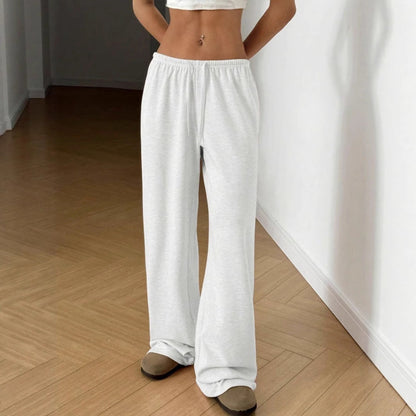 Women's Wide Leg Sweatpants — Relaxed Fit with Drawstring 4