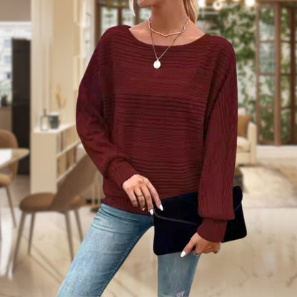 Abigail Textured Women's Knit Jumper — Soft & Stylish 2