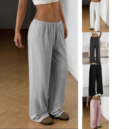 Women's Wide Leg Sweatpants — Relaxed Fit with Drawstring 1