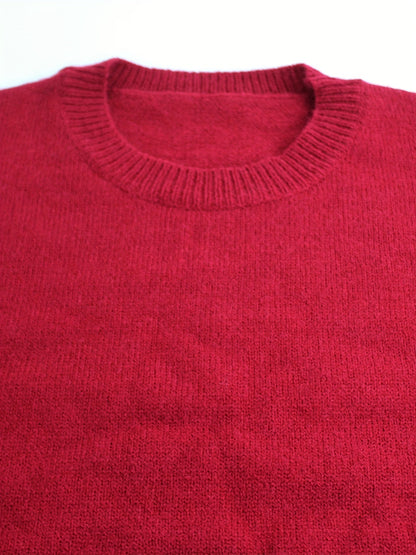 Women's Ribbed Sweater with Striped Cuffs — Sizes S to XL 25