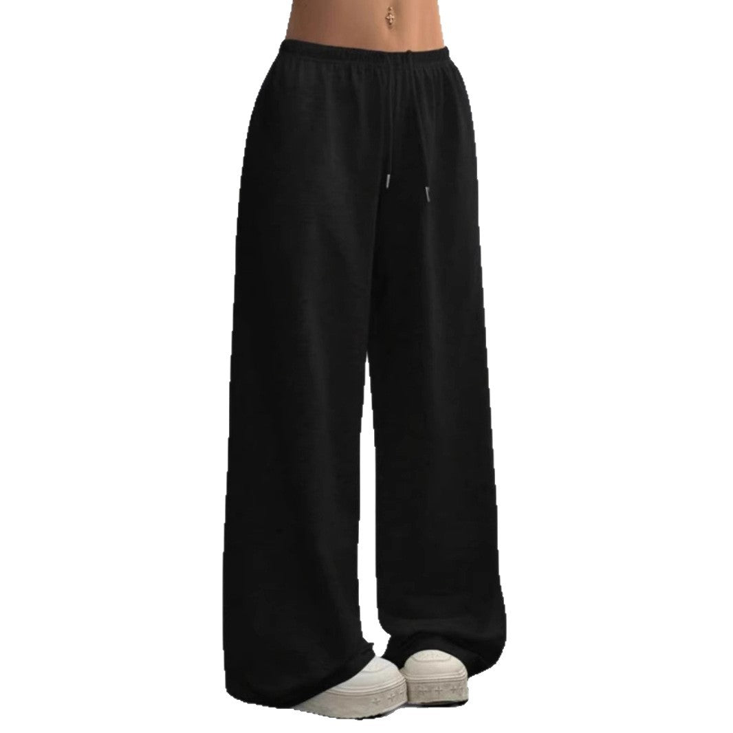 Women's Wide Leg Sweatpants — Relaxed Fit with Drawstring 5