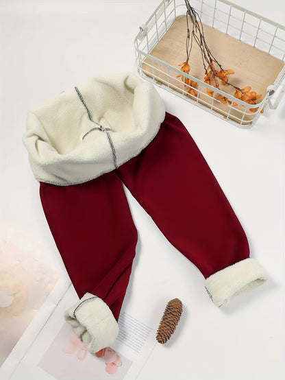 High-Waist Thermal Fleece Leggings Women — Cozy Winter 12