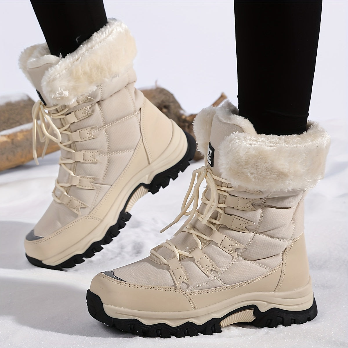 Women's Warm Winter Boots — Insulated & Non-Slip Rubber Sole 1