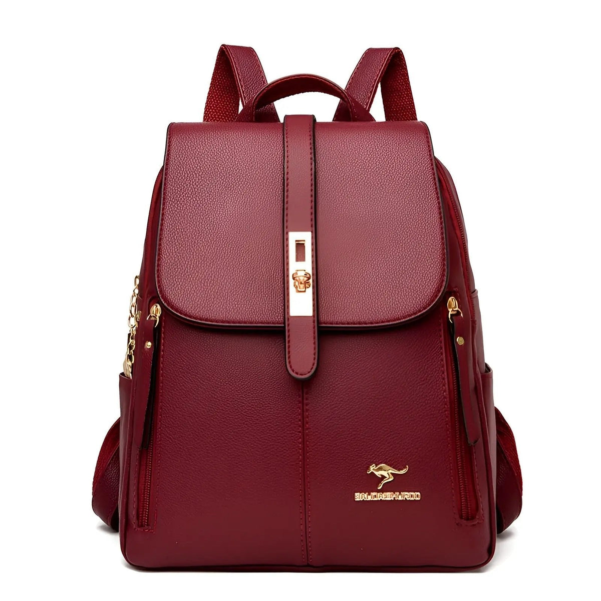 Emily Women's Leather Backpack — Elegant & Water-Repellent 3