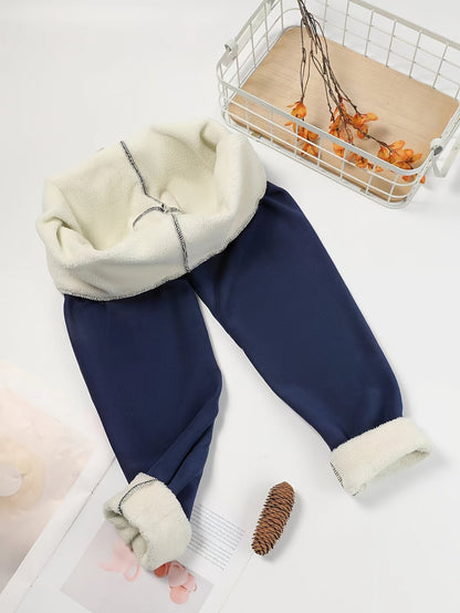 High-Waist Thermal Fleece Leggings Women — Cozy Winter 16