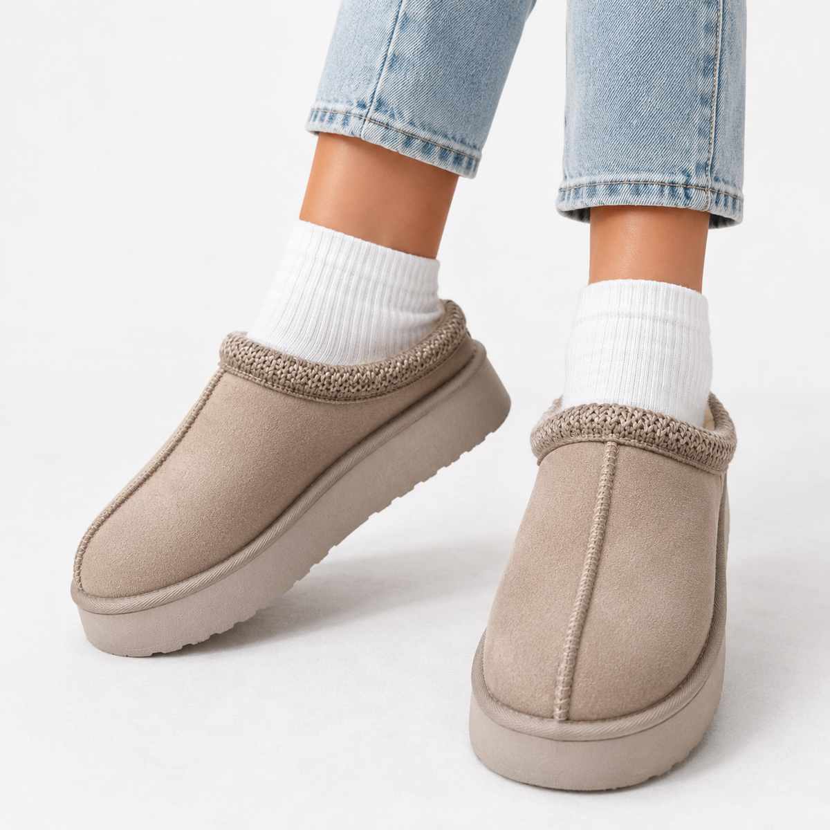 Women's Winter Slippers – Warm Fur Lined Slip-On House Shoes 3