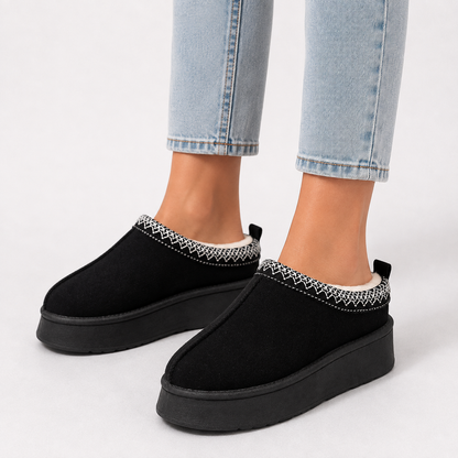 Women's Winter Slippers – Warm Fur Lined Slip-On House Shoes 4