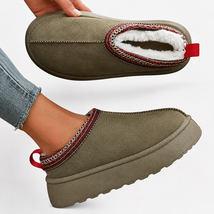 Women's Winter Slippers – Warm Fur Lined Slip-On House Shoes 2