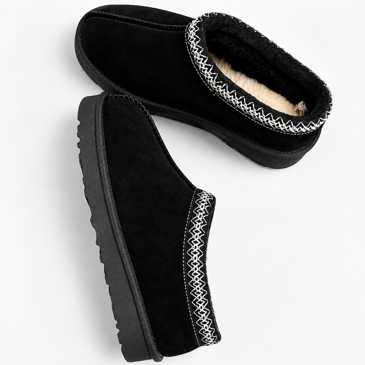 Women's Winter Slippers – Warm Fur Lined Slip-On House Shoes 5