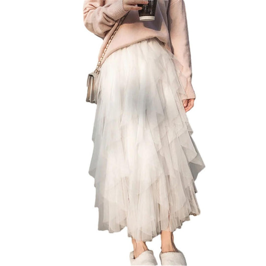 Amelia Flowing Midi Skirt — Elegant Everyday Comfort XS–2XL 1