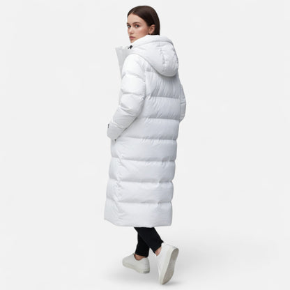 Women's Long Waterproof Puffer Jacket — Elegant Winter Coat 3