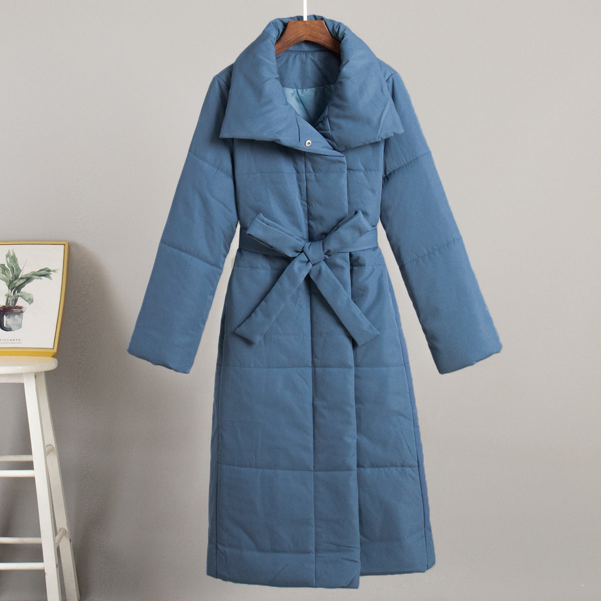 Fenice Long Women's Coat Oversized — Quilted Winter Style 2