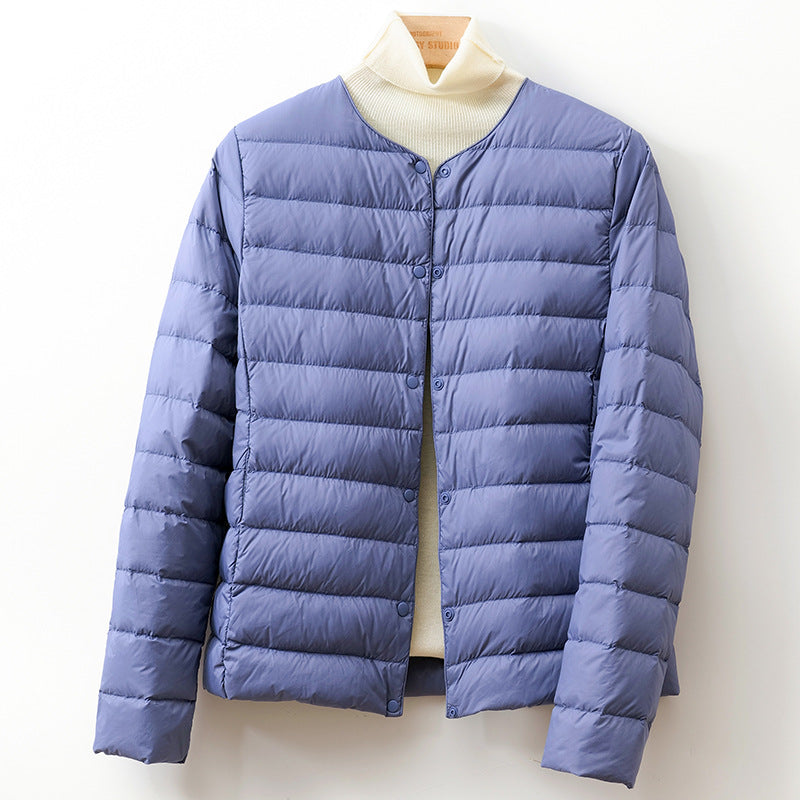 Lightweight Women's Down Puffer Jacket — Duck Down Coat 4