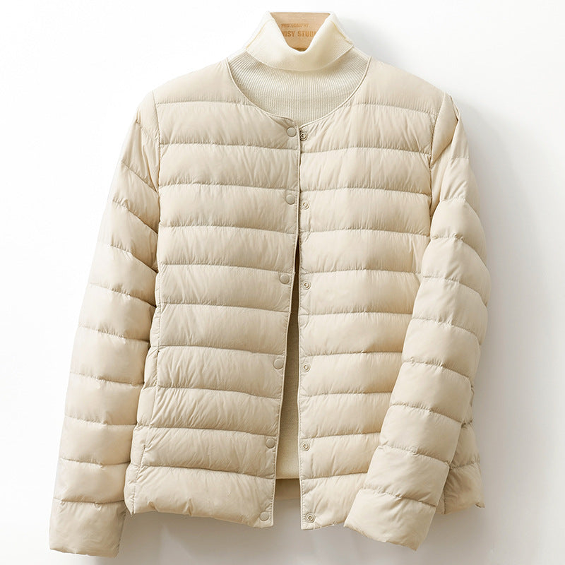 Lightweight Women's Down Puffer Jacket — Duck Down Coat 2