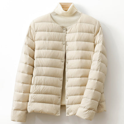 Lightweight Women's Down Puffer Jacket — Duck Down Coat 2