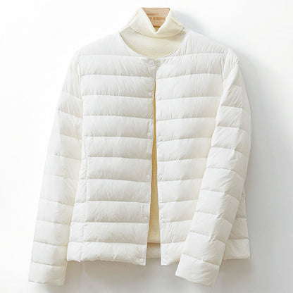 Lightweight Women's Down Puffer Jacket — Duck Down Coat 9