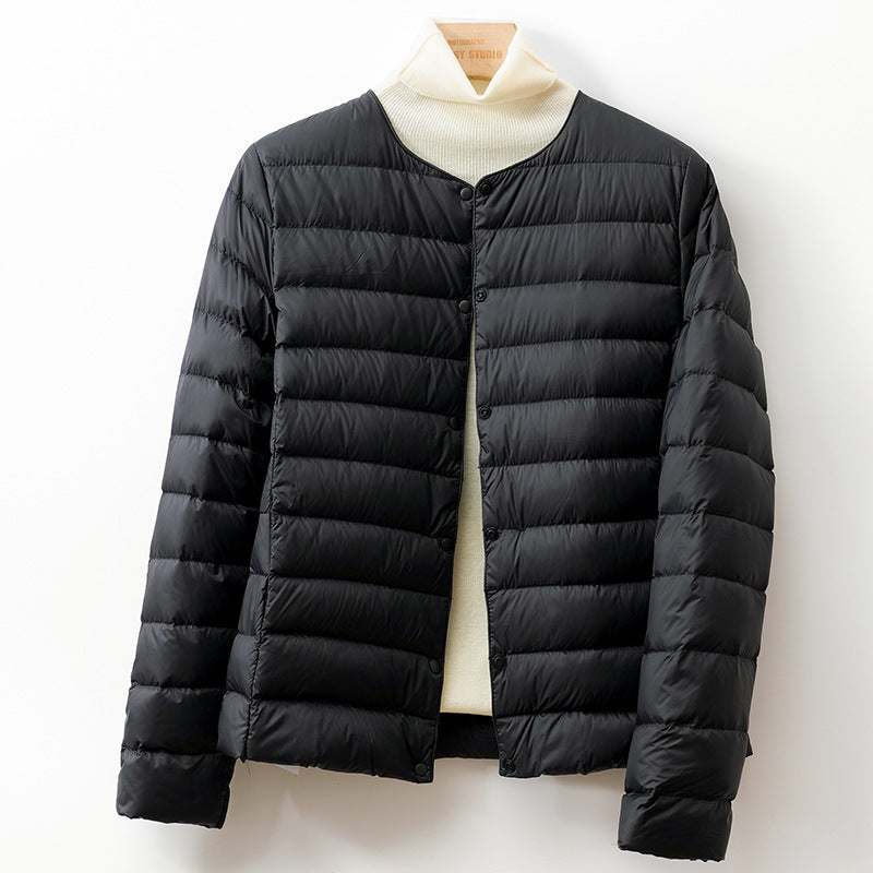 Lightweight Women's Down Puffer Jacket — Duck Down Coat 10