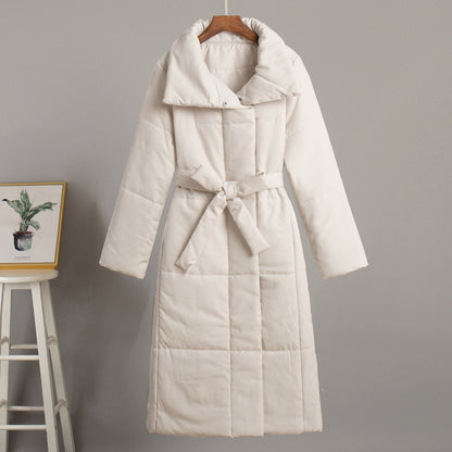 Fenice Long Women's Coat Oversized — Quilted Winter Style 1