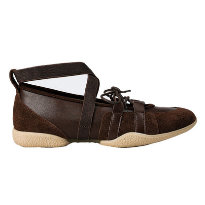 Mary Jane Ballerinas mit Kreuzriemen – Ansicht 3