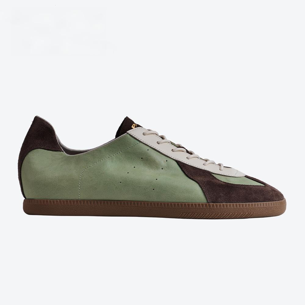 Retro Sneakers Damen mit verstecktem Absatz & mattem Finish – Ansicht 3