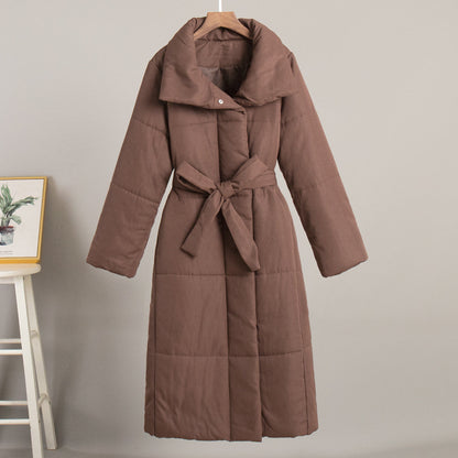 Fenice Long Women's Coat Oversized — Quilted Winter Style 3