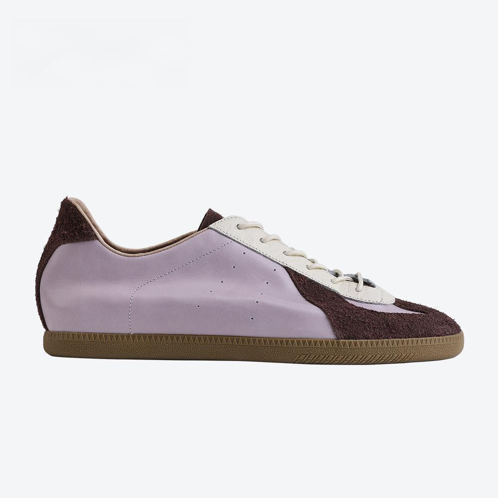 Retro Sneakers Damen mit verstecktem Absatz & mattem Finish – Ansicht 4