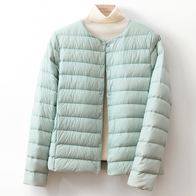 Lightweight Women's Down Puffer Jacket — Duck Down Coat 5