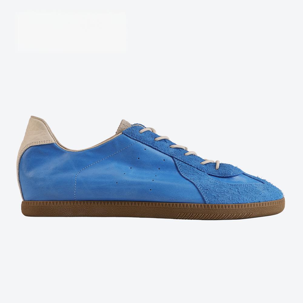 Retro Sneakers Damen mit verstecktem Absatz & mattem Finish – Ansicht 5
