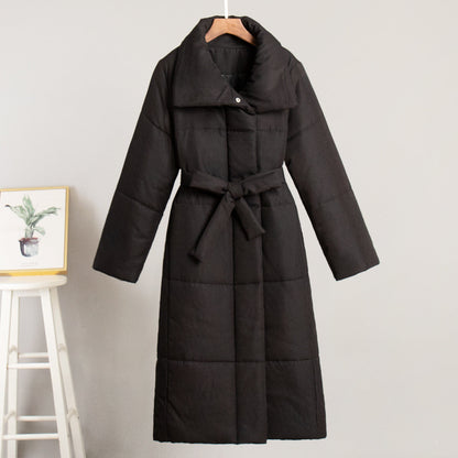 Fenice Long Women's Coat Oversized — Quilted Winter Style 4
