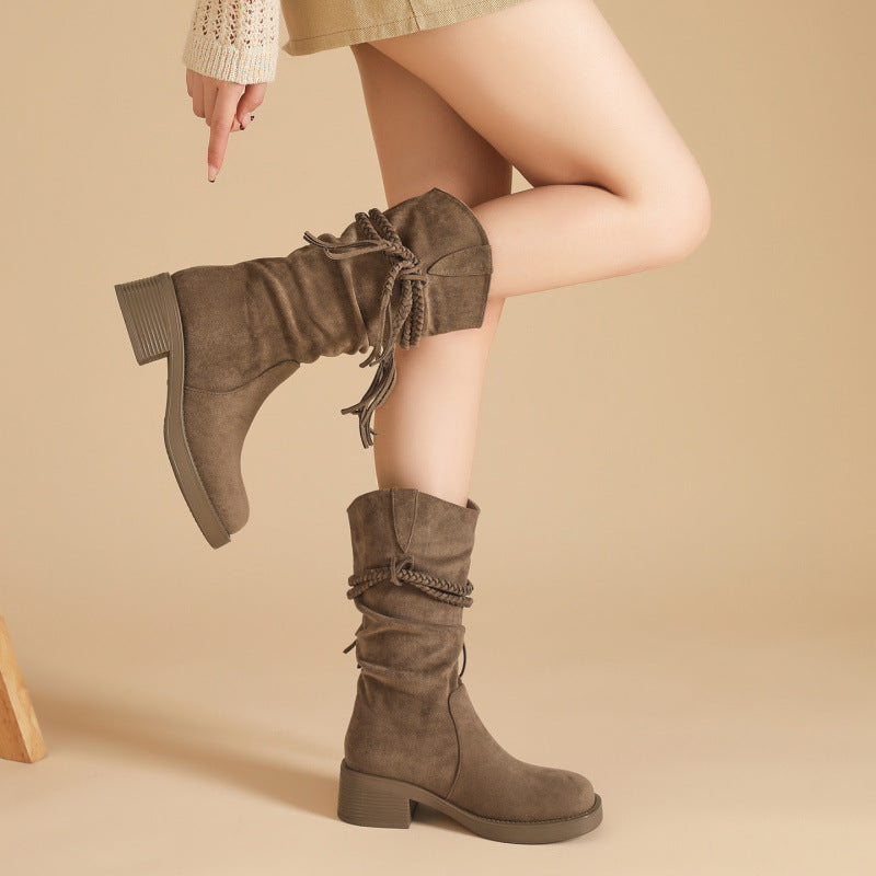 Fransen Stiefel Damen – Ansicht 2