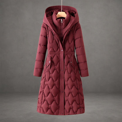 Lizza Longline Hooded Down Coat — Waterproof Winter Jacket 1