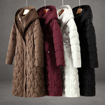 Lizza Longline Hooded Down Coat — Waterproof Winter Jacket 9