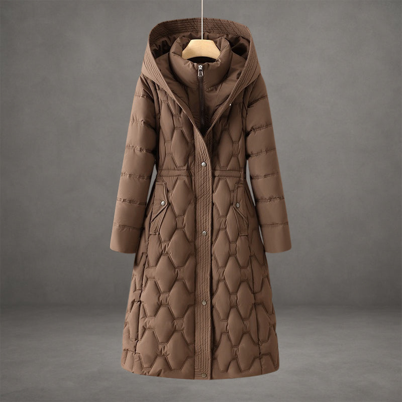 Lizza Longline Hooded Down Coat — Waterproof Winter Jacket 3