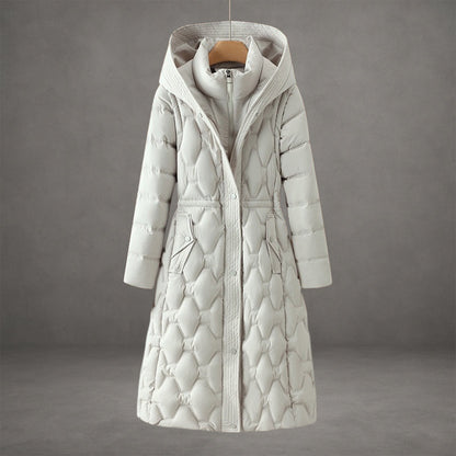 Lizza Longline Hooded Down Coat — Waterproof Winter Jacket 2