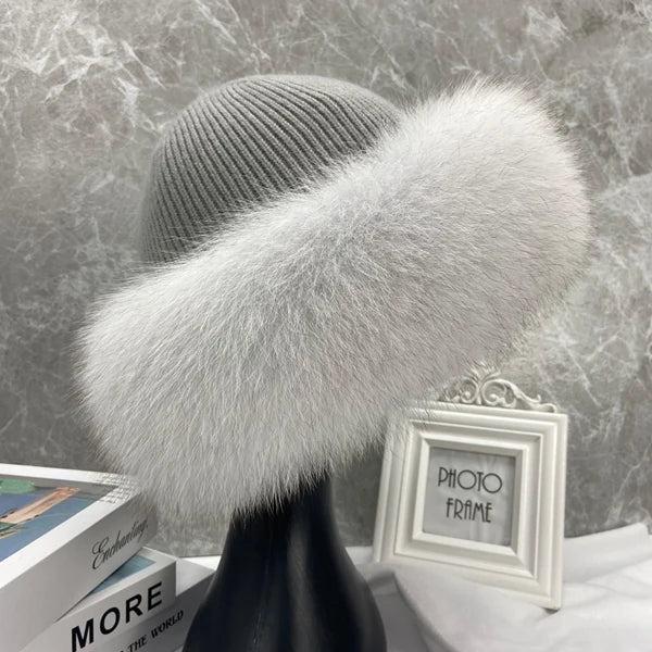 Amavelle Warm Winter Beanie Hat – Elegant Soft Rim for Women 6